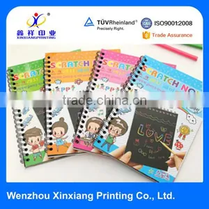 Various Kinds of Latest Design High Quality Scratch Book With a Wood Pen thumbnail-1