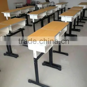 Middle Shool Student Classroom Adjustable Height Table and Chair thumbnail-2