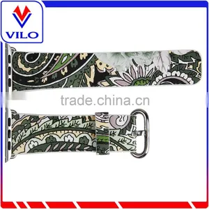 38mm/42mm Leather Wristband for Apple Watch Band Strap With Adapter thumbnail-4