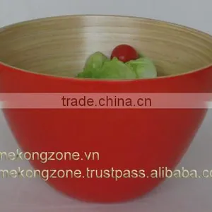 Lacquered Bamboo Bowl thumbnail-3