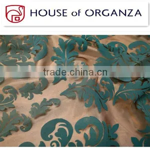 High Quality Flocking Organza thumbnail-1