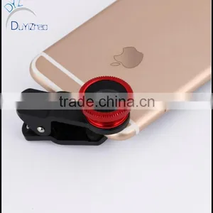 3 in 1 Mobile Phone Wide-angel Supper Macro Fisheye Lens for Cell Phone Camera Lens thumbnail-5