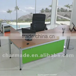 2012 New Modern Luxury Design QQ Idea Executive Office Desk Office Furniture thumbnail-1