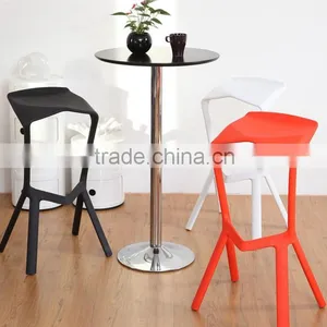 Wholesale Stacking New Design Modern Plastic Miura Bar Stool thumbnail-5