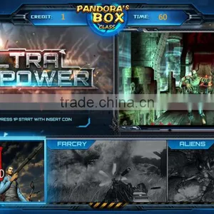 Game Center Equipment Shooting Target 3 In 1 Aliens HOD3E Farcry Coin Pusher Machine For Sale thumbnail-4