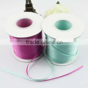 Wholesale Polyester 1/8 Inch Double Face Satin Ribbon thumbnail-2