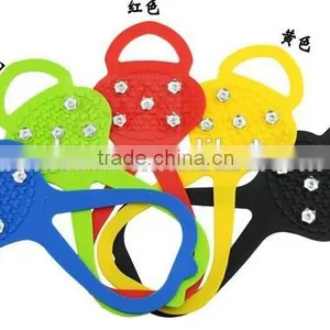 2014 Hot Selling Durable Anti-slip Unisex Silicone Climbing Crampons thumbnail-6