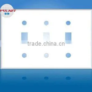 3 Gang Wall Toggle Switch Faceplate thumbnail-1