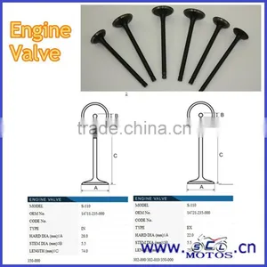 SCL-2013071390 Stainless Steel Of Motorcycle Engine Valve Materials thumbnail-1