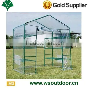 Walk-in Greenhouse With 4 Shelves thumbnail-1