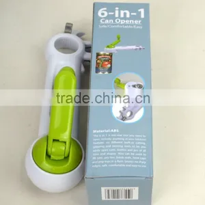 Newest 6 In1 Multi-Function Bottle+Can+Jar Opener Kitchen Cooking Tools thumbnail-1