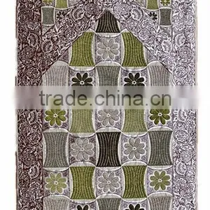 Chenille Woven Muslim Prayer Rug Mat With Lower Price thumbnail-1