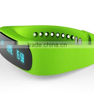 Newest Smart Wrist Watch E02 Smart Wristband, Led Bluetooth Bracelet Wrist Watch, Smart Wristband Bracelet Water Resistant thumbnail-1