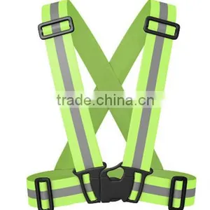 High Visible Elastic Safety Industrial Safety Belt With Reflective Tape thumbnail-2