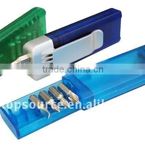 Mini Cheap Plastic Multi Tools Work Emergency Portable Screwdriver With LED Light for Promotion thumbnail-1