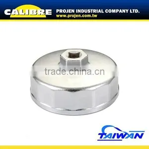 CALIBRE 14 Flutes x 74.2mm x 3/8 " Oil Filter Wrench Cup Type Oil Filter Wrench thumbnail-1