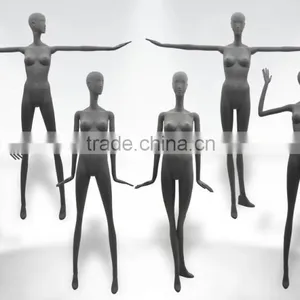 New Design Gray High Full-Body Female Mannequin thumbnail-1