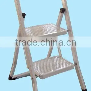 EN131 Folding Steel Ladder thumbnail-1