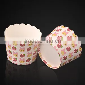 JM150 BAKEST Medium Strawberry Pattern High Quality Muffin Cake Paper Cups Multiple Pattern Selection thumbnail-4