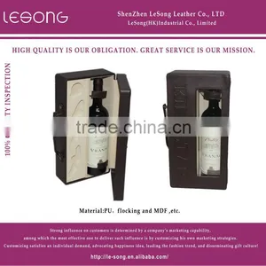 Various Custom Printed Leather Liquor Box/Wine Gift Box/MDF Beer Box thumbnail-1