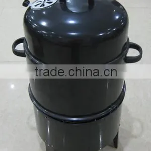 OUTDOOR GARDEN BBQ SMOKERS PORTABLE SMOKING COOKING PATIO BARBEQUE GRILL COAL thumbnail-1
