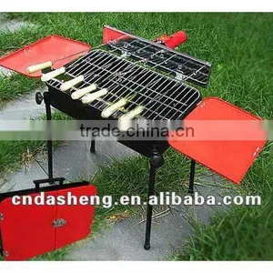 Flat-folding Charcoal Bbq Grill/Portable Charchoal BBQ Grill LL-825 thumbnail-1