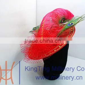 Wedding Fascinators and Hats/hair Fascinators for Short Hair/sinamay Fascinators thumbnail-1