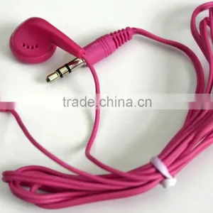 Low Cost Decent Quality Earphone Disposable Head Phones (white,Black Color) thumbnail-2