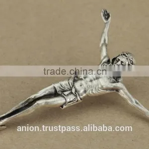 Jesus Christ Crucifix for OLive Wood Crosses Large Size thumbnail-1