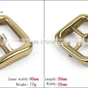 Wholesale Newly Metal Man Buckle 40mm Solid Brass Plating Military Custom Belt Buckle Manufacturers thumbnail-1