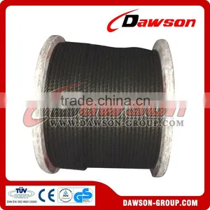 DIN3060 Ungalvanized 6x37FC Steel Wire Rope thumbnail-1