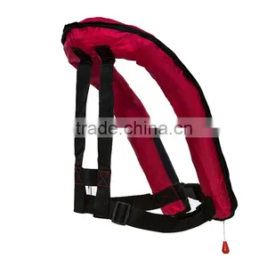 CE Approved Manual Neck Inflatable Lifejacket Swim Vest 150N thumbnail-2