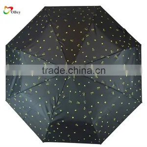 19" 3 Fold UV Protection Umbrella thumbnail-5
