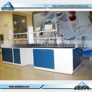 Chemistry Laboratory Furniture Floor Mounted Full Steel Workbench For School Or Industrial thumbnail-1