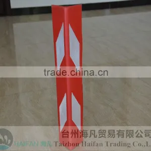 600*100*8mm Red EVA Wall Corner Guard for Underground Garage/ EVA High Visibility Colourful Corner Guard for Parking Safety thumbnail-2