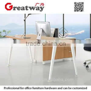Latest Design Business Furniture Meeting Desk Freestanding Working Table Computer Desk (QE-40L) thumbnail-1