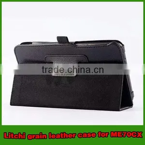 Hot Selling Leather Stand Tablet Case for Asus Memo Pad 7 ME70CX thumbnail-3