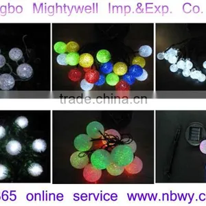 Round Shaped Plastic Balls LED String Light Christmas Decorative Light LIght up Your Life thumbnail-1