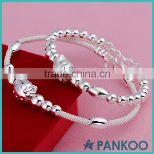 Factory Supplier S990 Diverse Silver Fish Shape Bracelet thumbnail-2