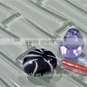 Green Color Bamboo Design Crystal Glass Mosaic for Swimming Pools thumbnail-5
