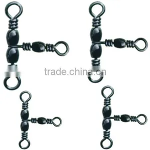 Hot Selling Barrel Triple Fishing Swivel Style A thumbnail-1