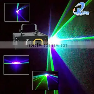 140mW Green and Purple Motor Effect Laser Light thumbnail-1