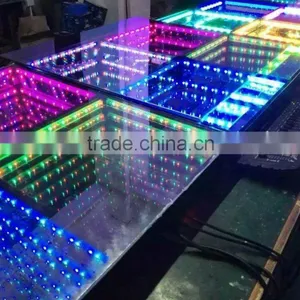 Newest Popular LED Rechangeable Glass Dance Floor Tile thumbnail-5