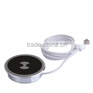 Wireless Charger Portable Wireless Charging Pad 3 Coil Charger Premium Wireless/Qi Charging for Qi Enabled Phones Galaxy S7 thumbnail-3