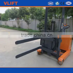 1.5 Ton Electric Reach Stacker With Ratator With 3 Stage 4.5 m Full Free Mast thumbnail-1