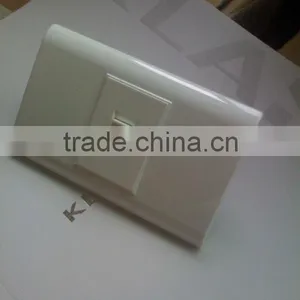 High Quality Computer Socket, Shiny White Panel thumbnail-1