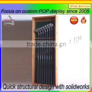 Indoor Customized Wood Golf Board Display thumbnail-2