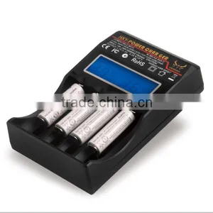 4 Bay Intelligent Charger, Standard AA/AAA NI-MH/NI-CD Battery Charger thumbnail-1