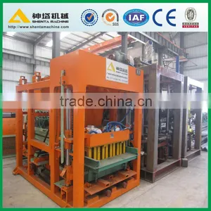 China Shenta QTY6-15 Automatic Hydraulic Cement Hollow Brick Making Equipment Factory Price thumbnail-1