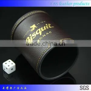 Promotional Leather Dice Cup Made in Shenzhen thumbnail-1